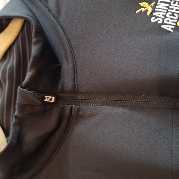 Cutter and Buck dry Tech 50 UPS Plus XXLG black and Saint Archer gold - Picture 5 of 10